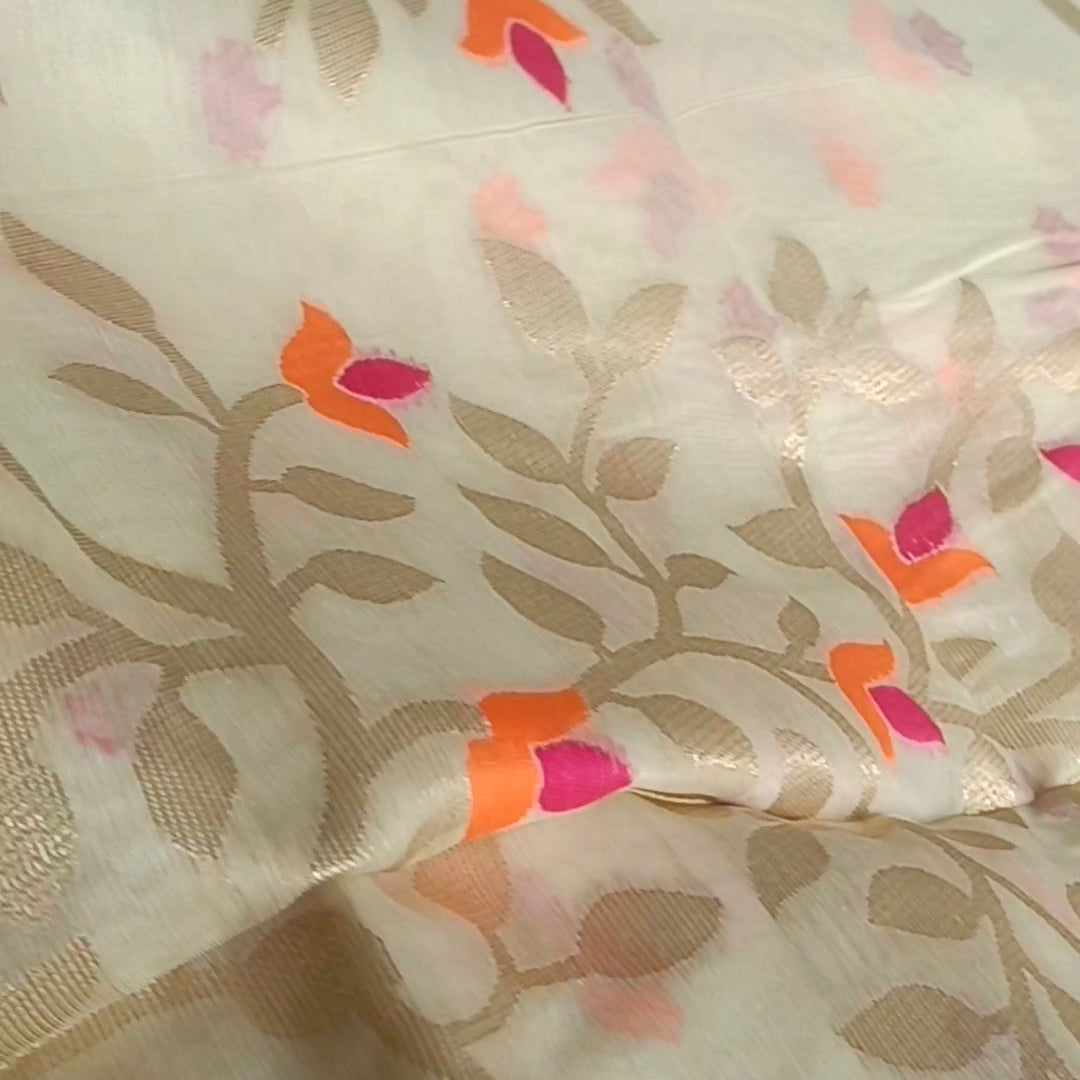 Aagomoni Blossom Saree Aadya's Fashion Blings