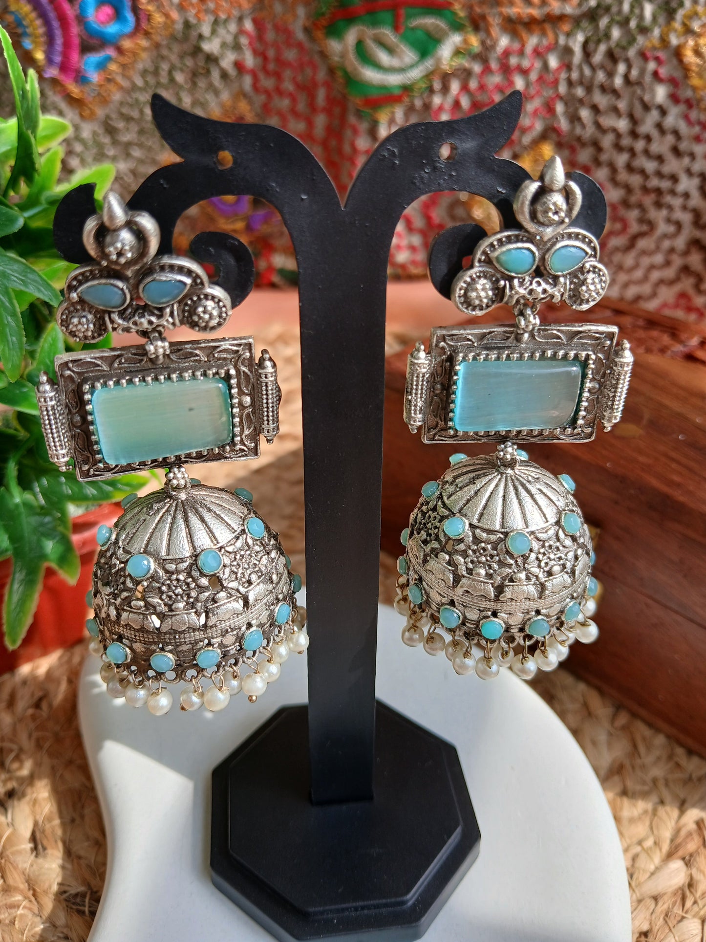 Allure Mint Zhumki Aadya's Fashion Blings