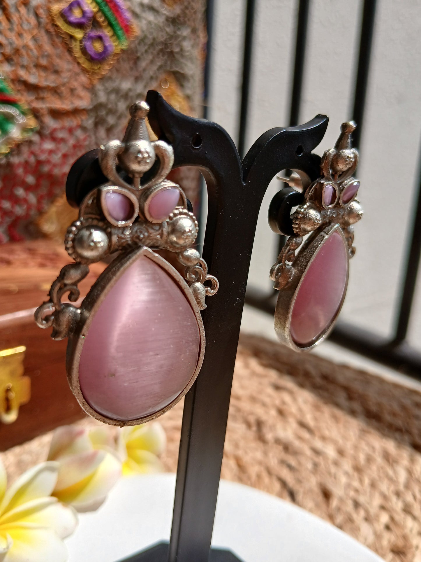 Pooja Pink Studds Aadya's Fashion Blings