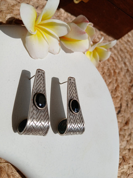 Shimer Black Studds Aadya's Fashion Blings