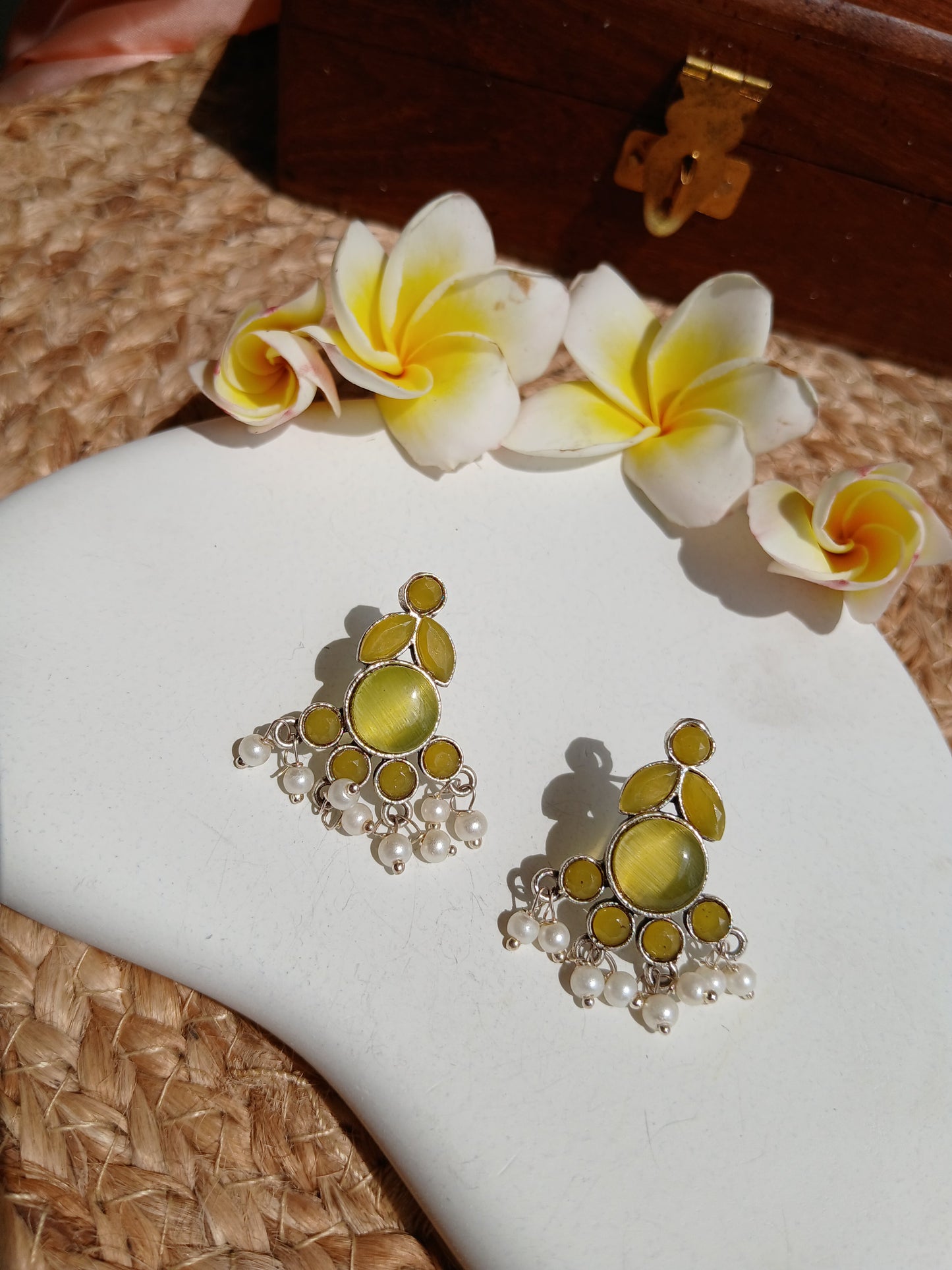 Neha Yellow Dreamdrops Aadya's Fashion Blings