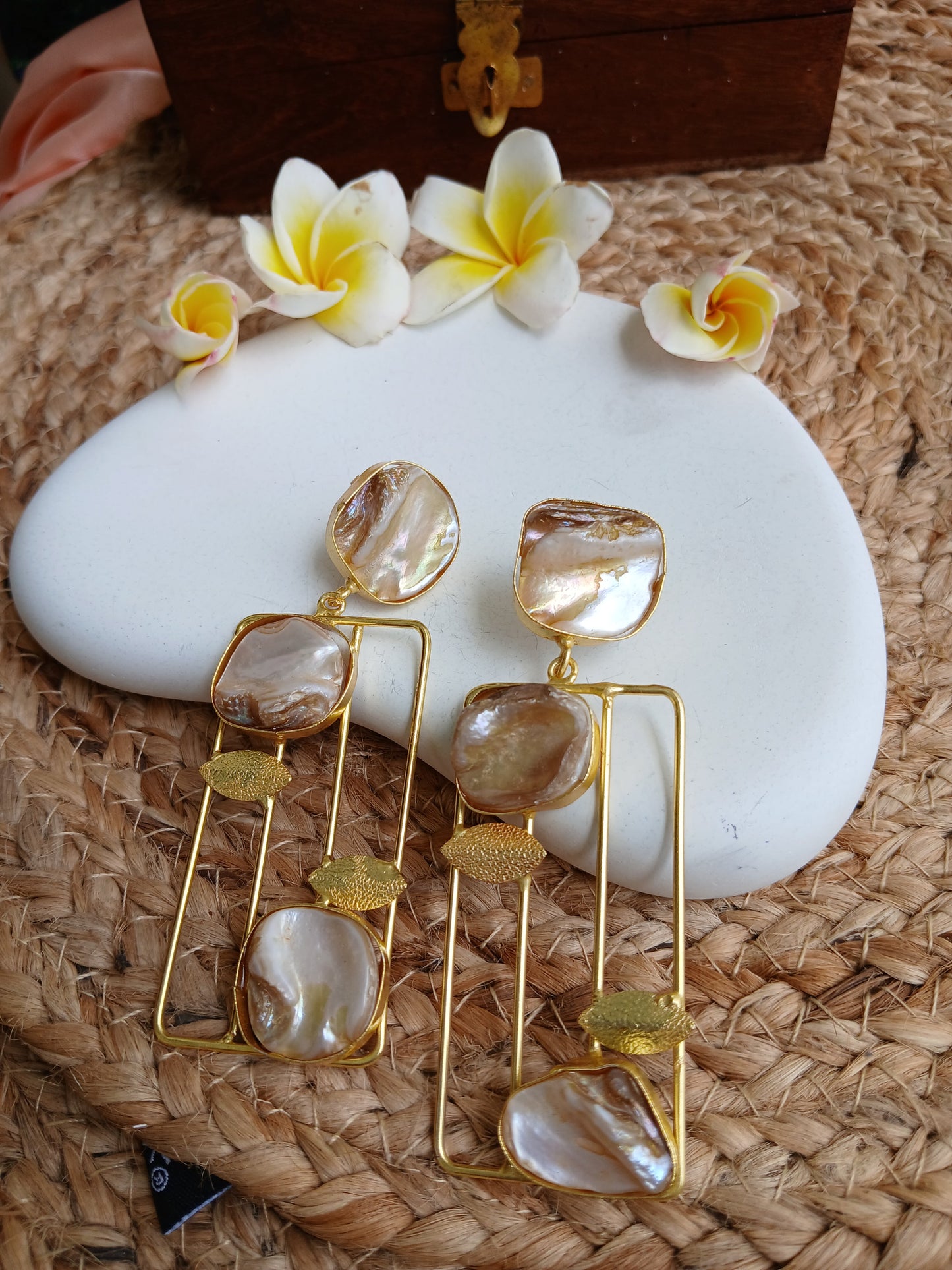 Reha Topaz Gold Aadya's Fashion Blings