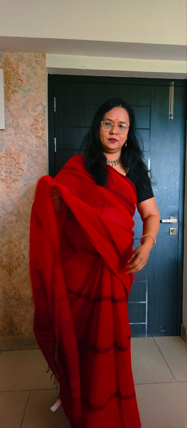 Sucharitra Handloom Saree Aadya's Fashion Blings
