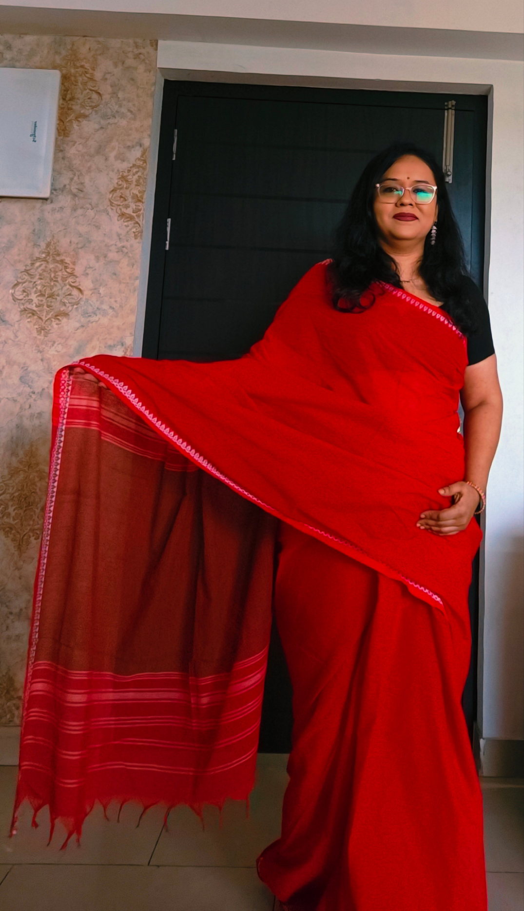 Suryarekha Handloom Saree Aadya's Fashion Blings