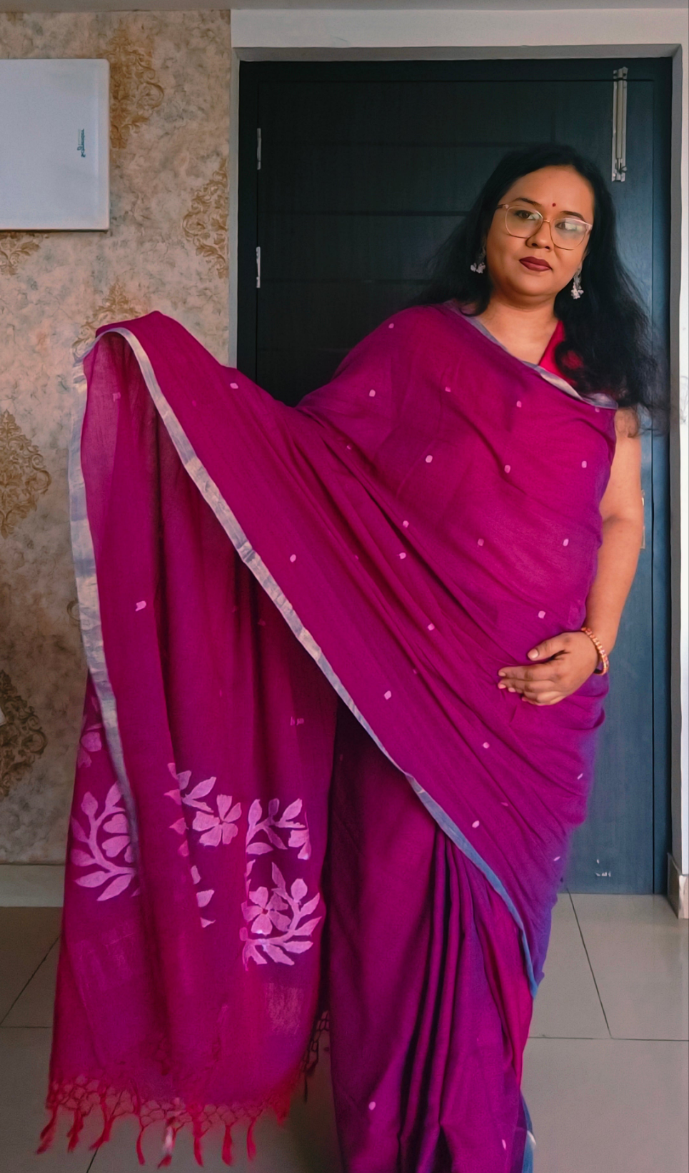 Madhushree Handloom Saree Aadya's Fashion Blings