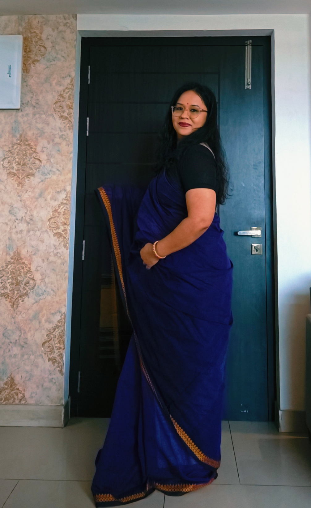 Sumedha Handloom Saree Aadya's Fashion Blings