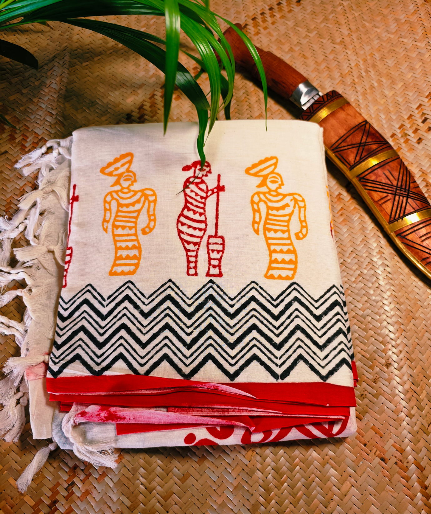 Indulekha Handloom Saree Aadya's Fashion Blings