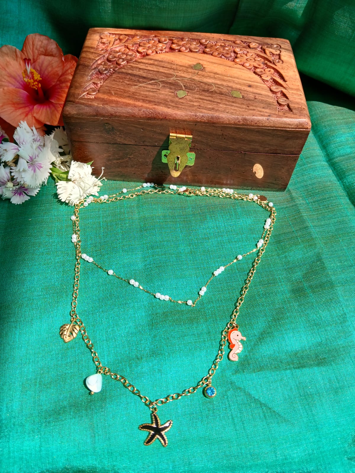 Pearl Horizon Pendant Aadya's Fashion Blings