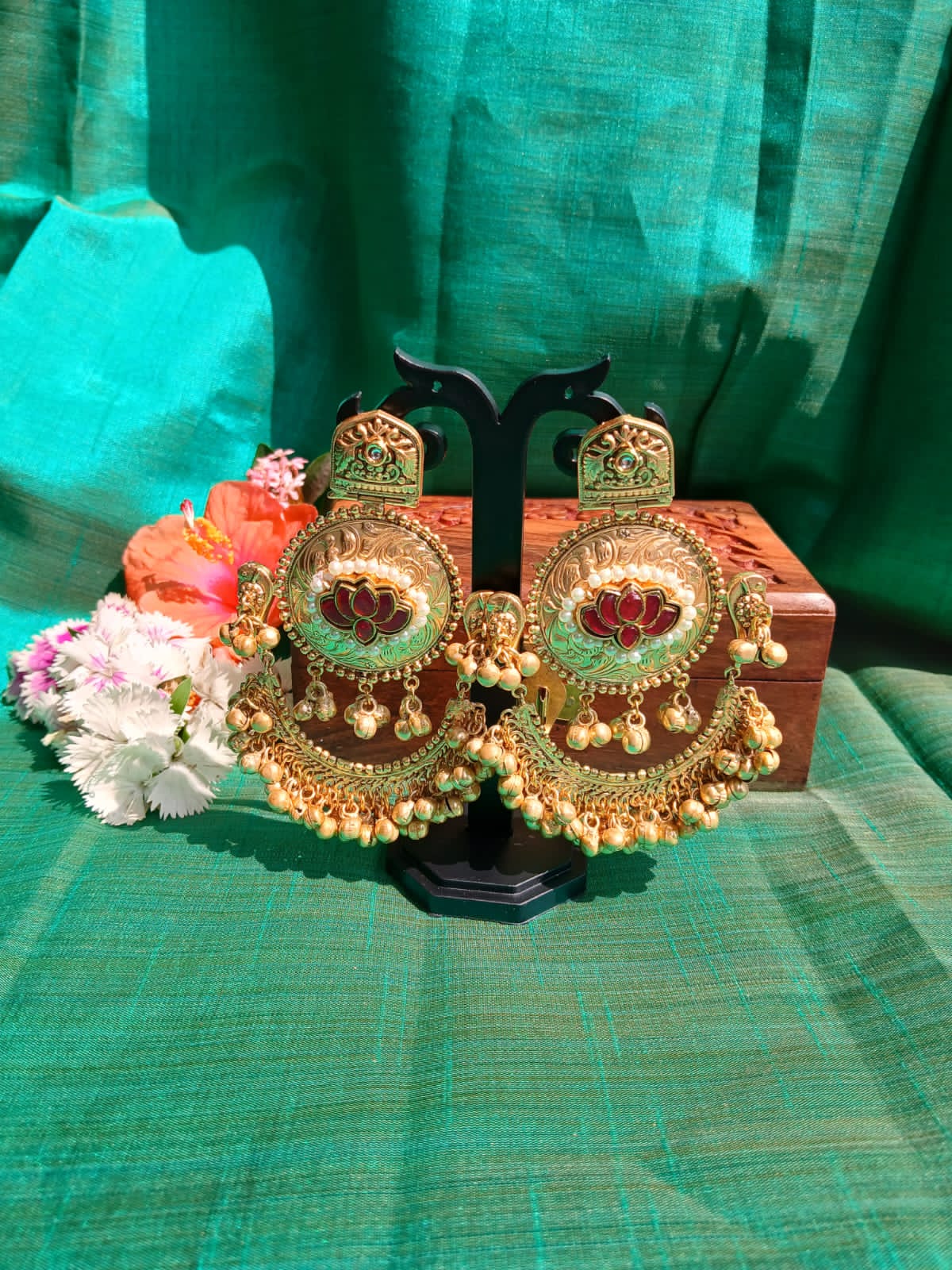 Chandani Gold Earrings