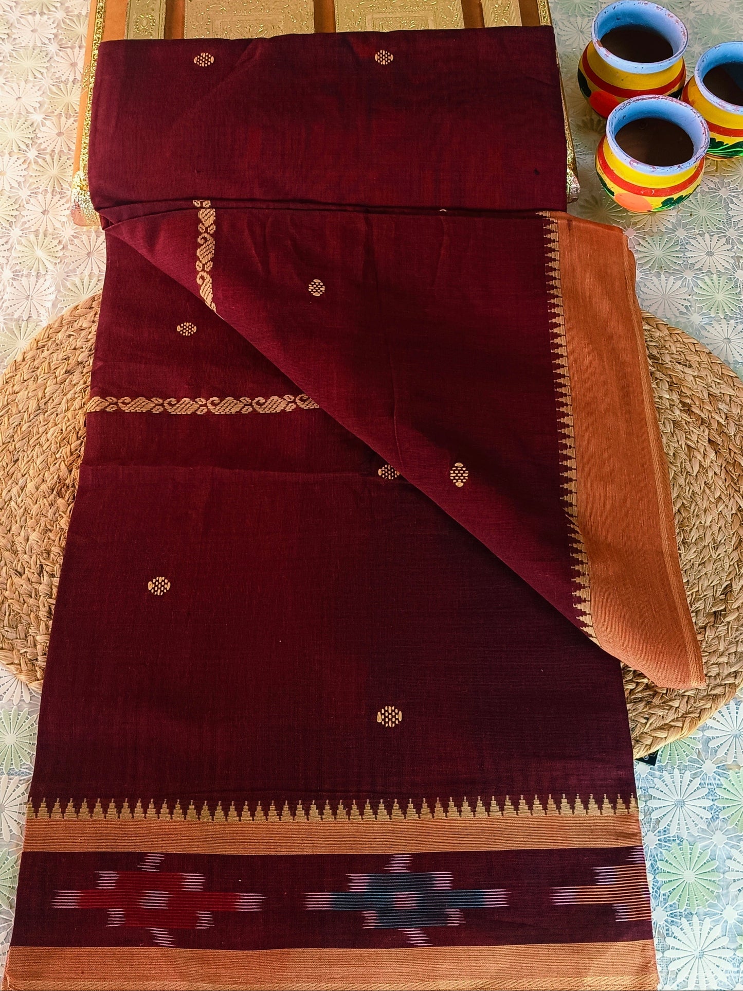 Hemlata Handloom Saree Aadya's Fashion Blings