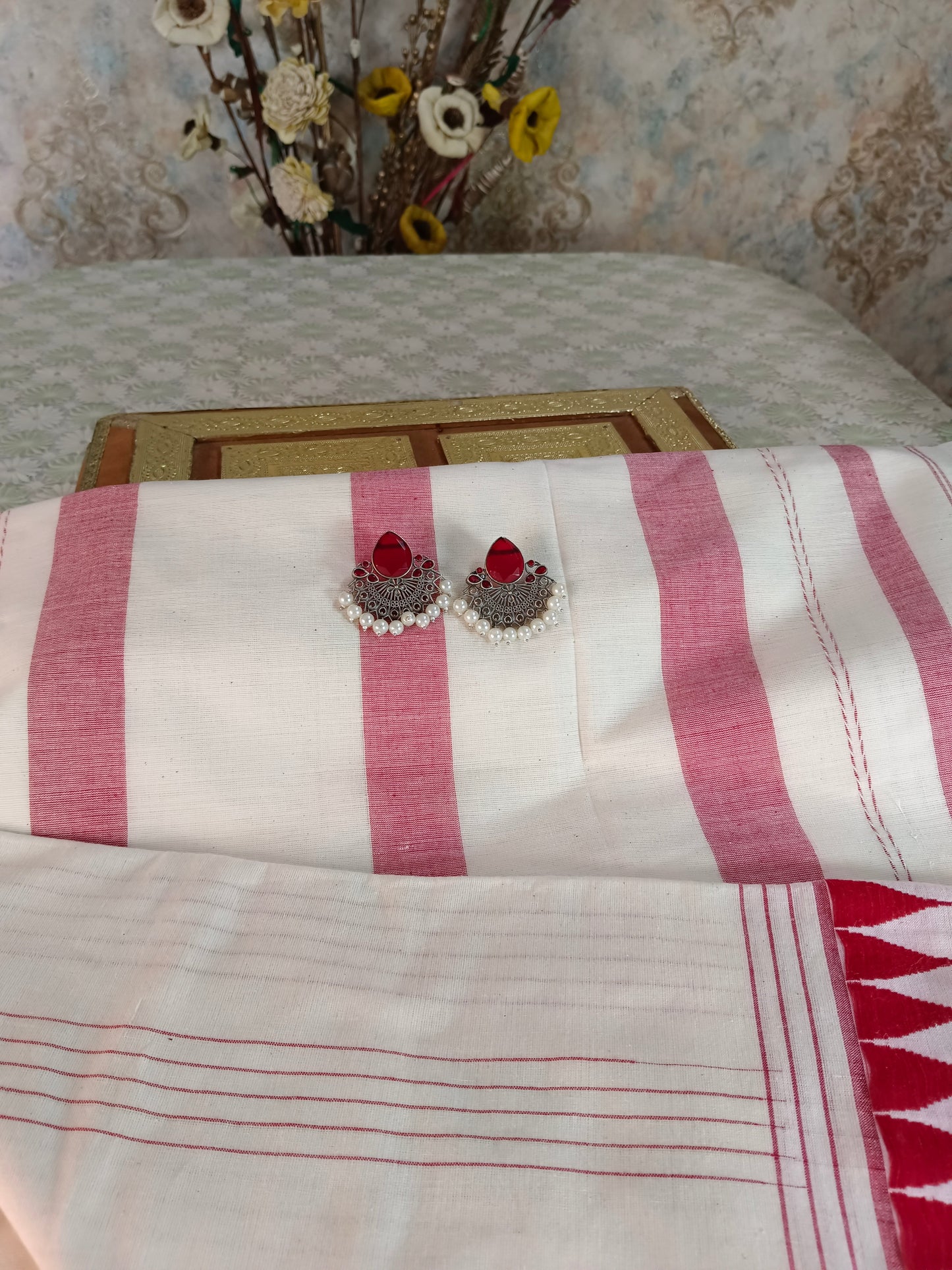 Kshirja Handloom Saree Aadya's Fashion Blings