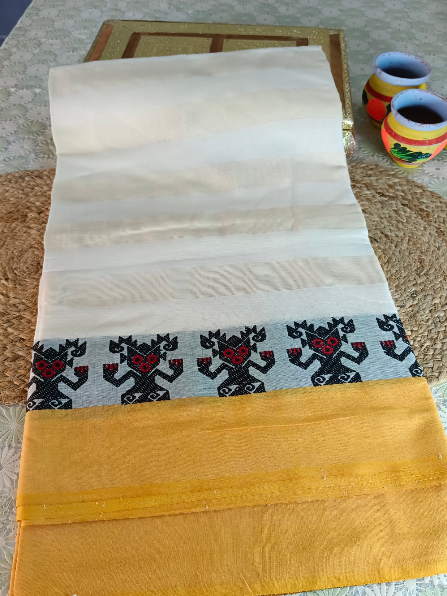 Kashtarekha Handloom Saree Aadya's Fashion Blings