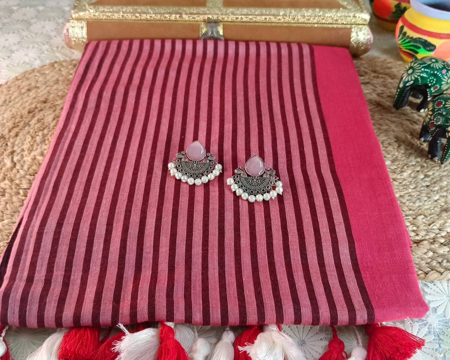 Rekhachitra Handloom Saree