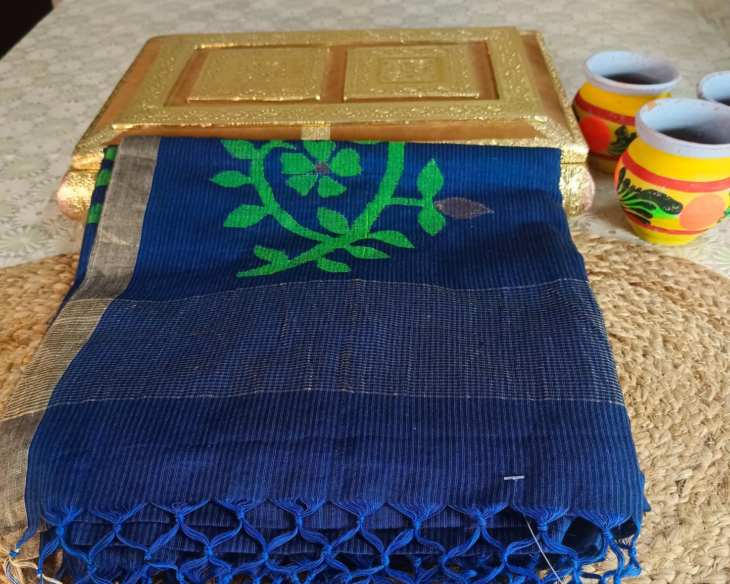 Neelanjana Handloom Saree Aadya's Fashion Blings