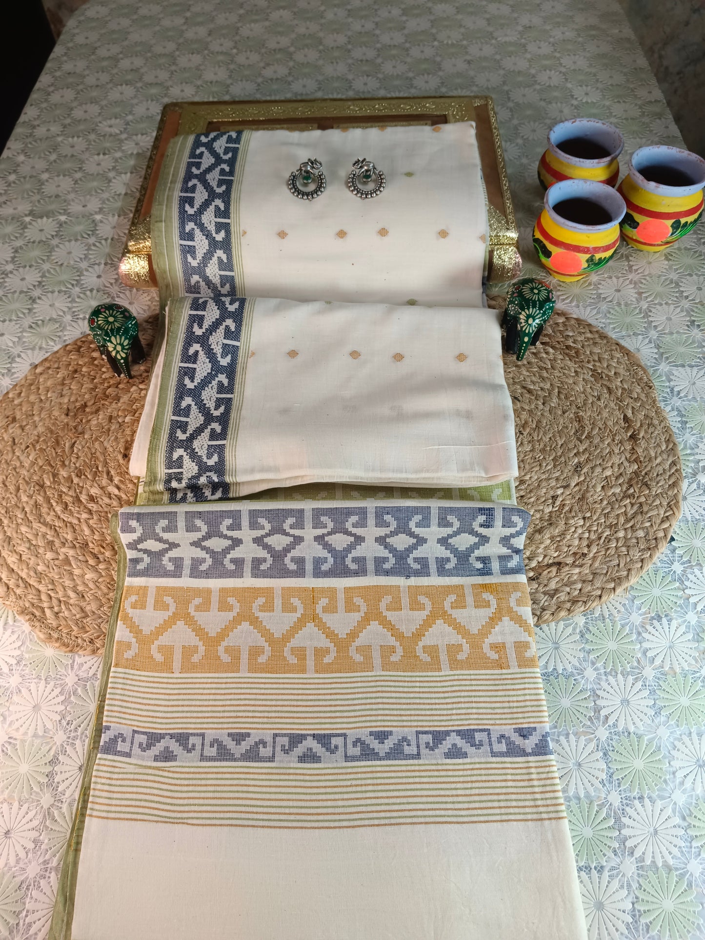 Palash Handloom Saree Aadya's Fashion Blings
