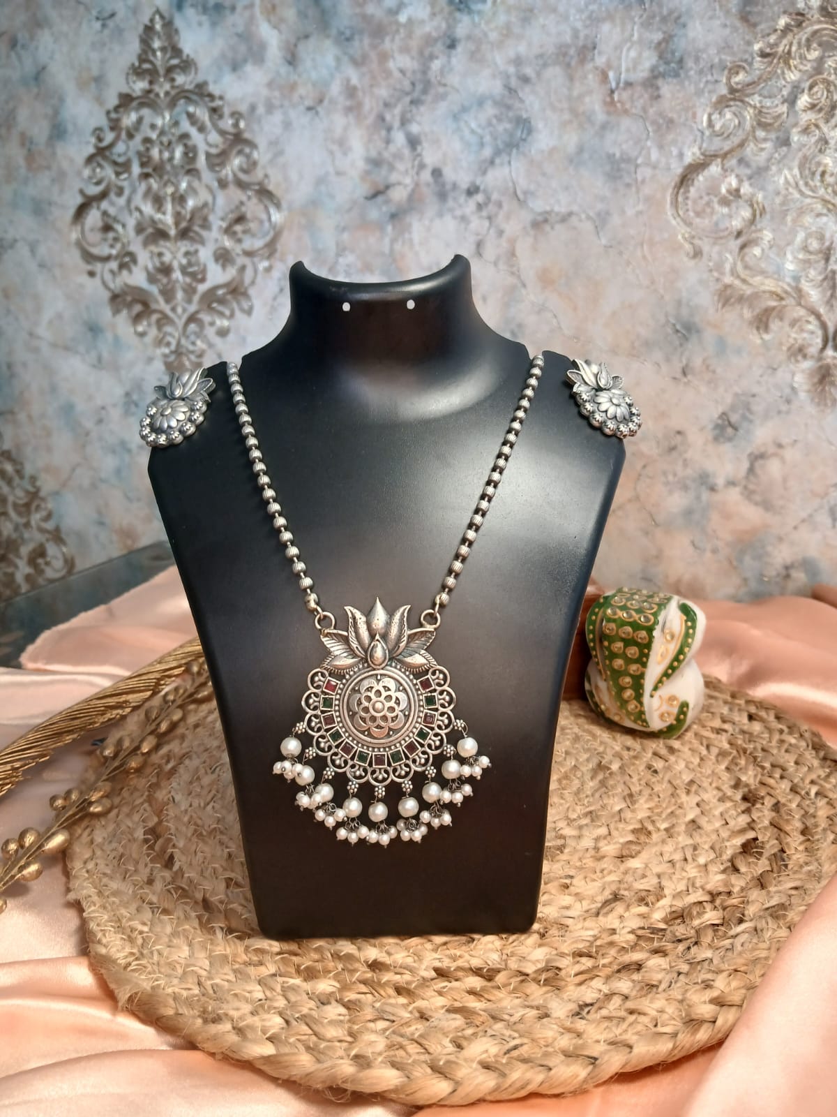 Rajni Silver Pendant