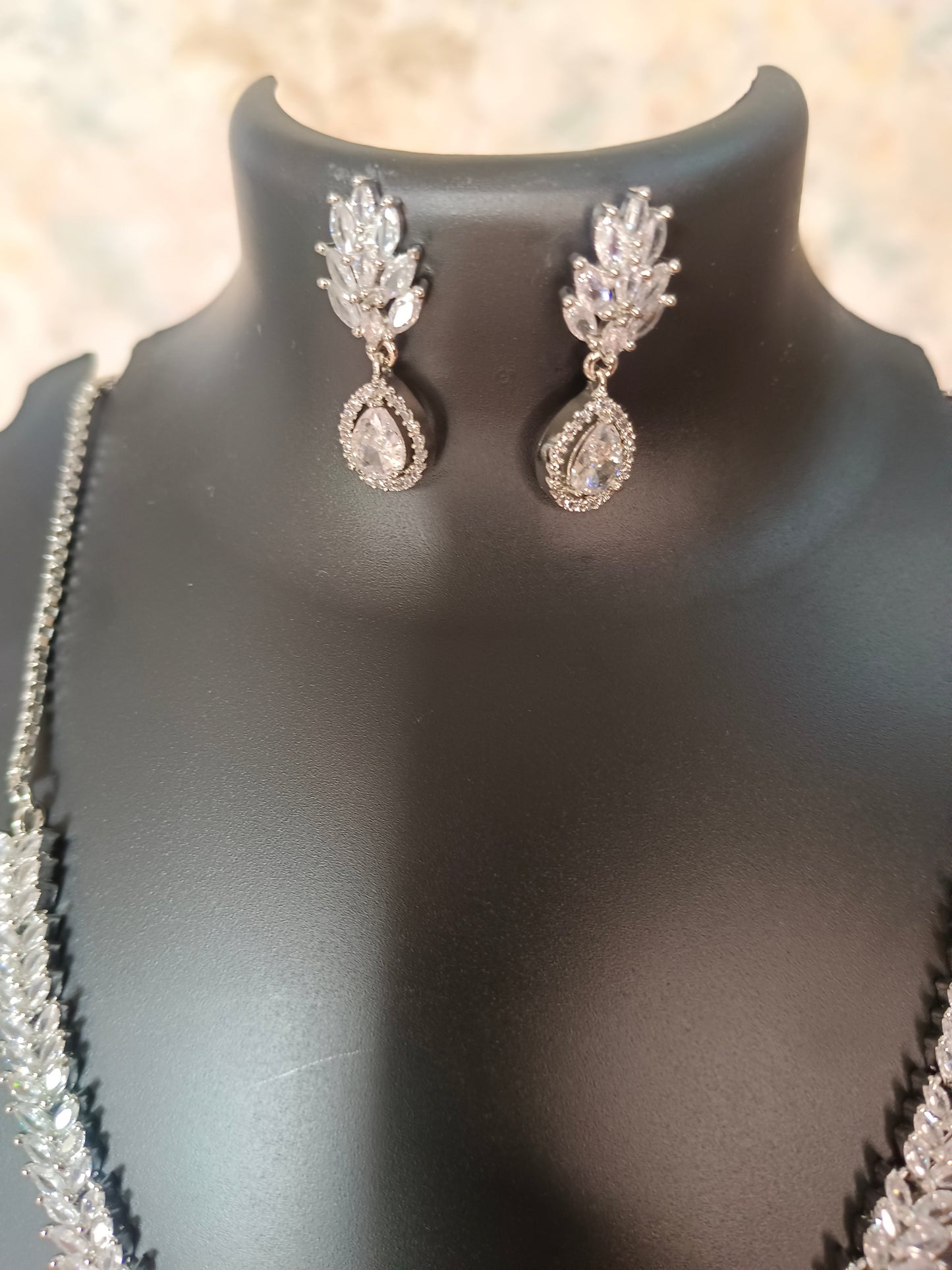 Ananya White Necklace Aadya's Fashion Blings