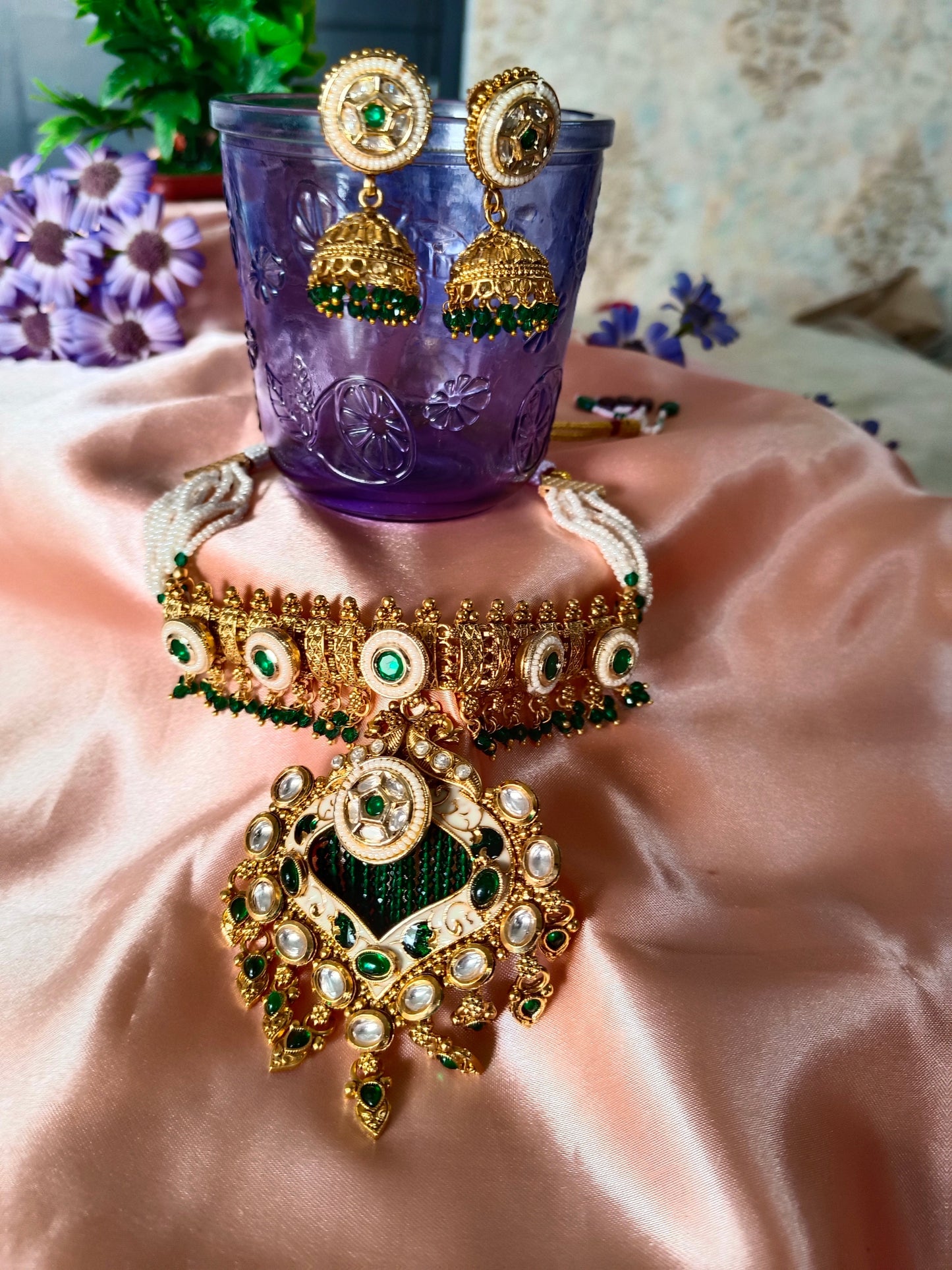 Rajkumari Rajwadi Haar Aadya's Fashion Blings