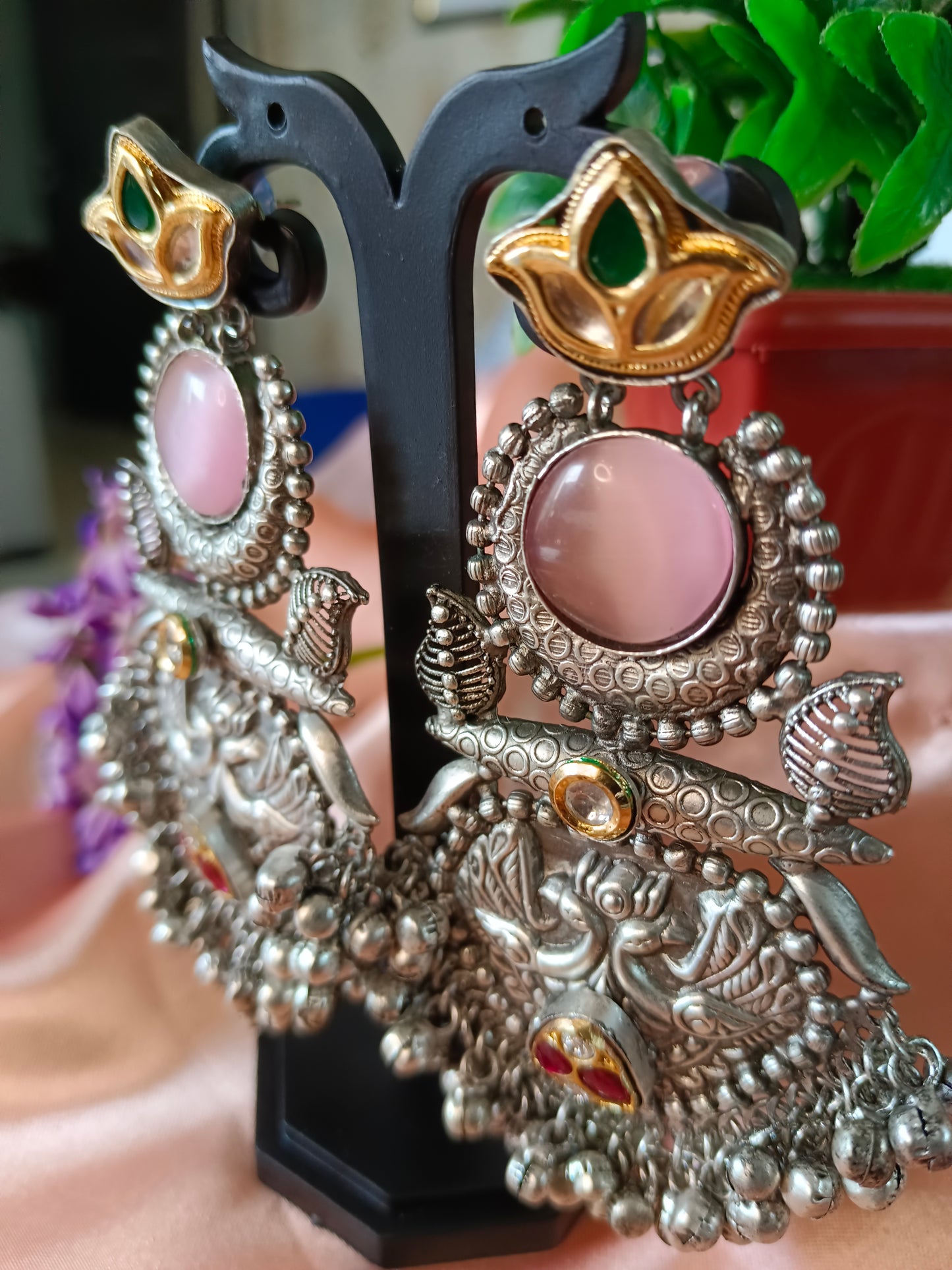 Shimmer Silver Earrings
