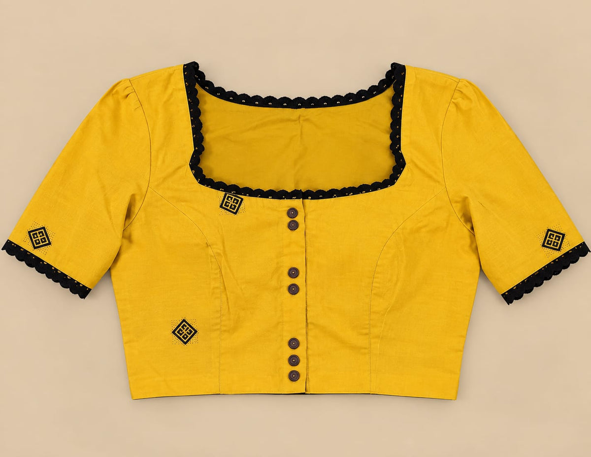 Madhu Jamdani Work Blouse Aadya's Fashion Blings