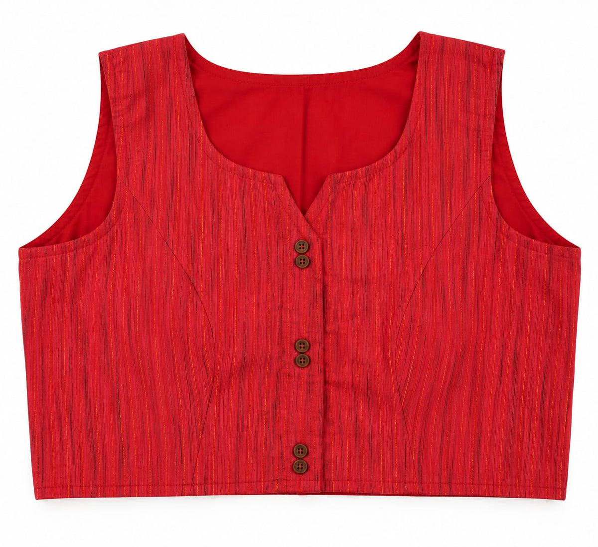 Rakhi Red Handpainted Blouse Aadya's Fashion Blings