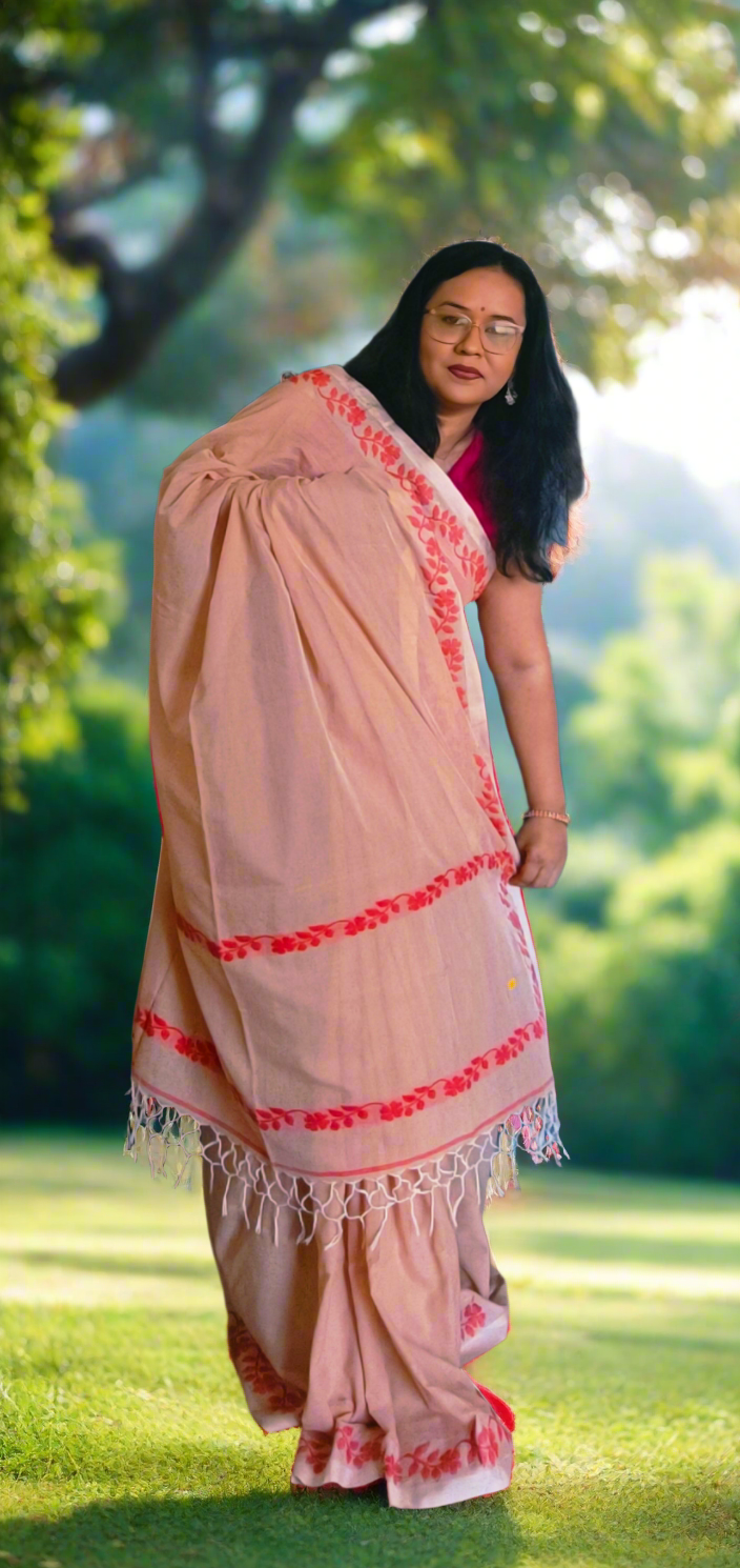 Suvarnarekha Handloom Saree Aadya's Fashion Blings