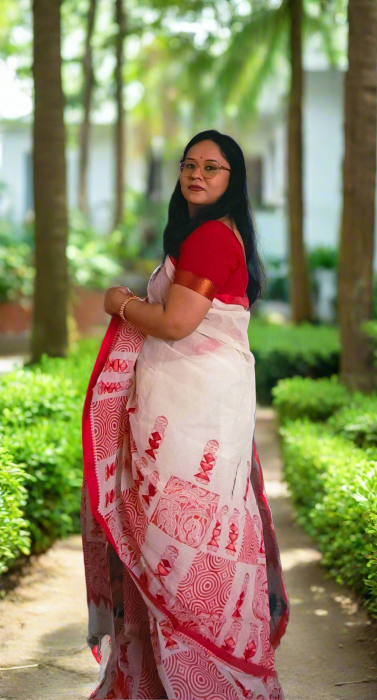 Ketaki Handloom Saree Aadya's Fashion Blings