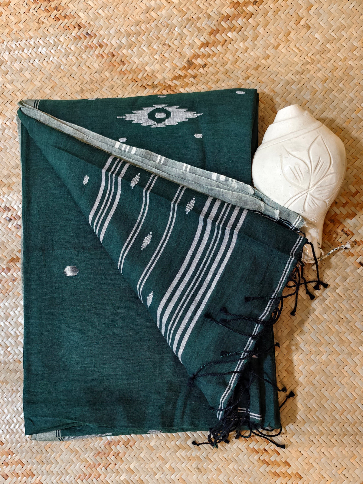 Vaidehi Handspun Handwoven Jamdani Aadya's Fashion Blings
