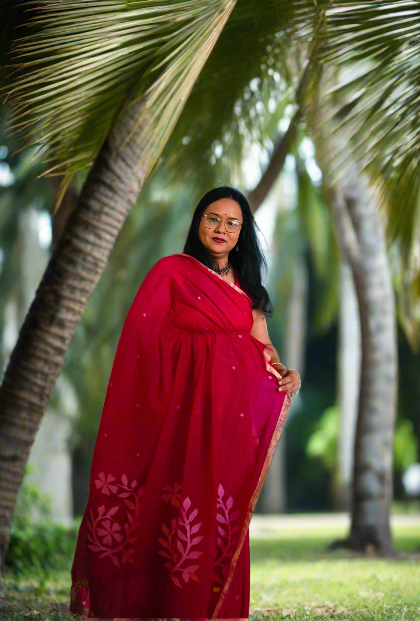 Madhavilata Handloom Saree