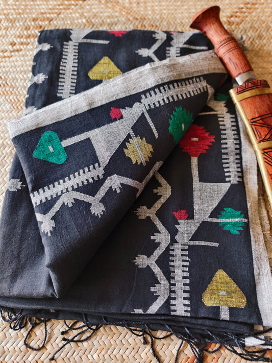 Mehak Handloom Jamdani Aadya's Fashion Blings