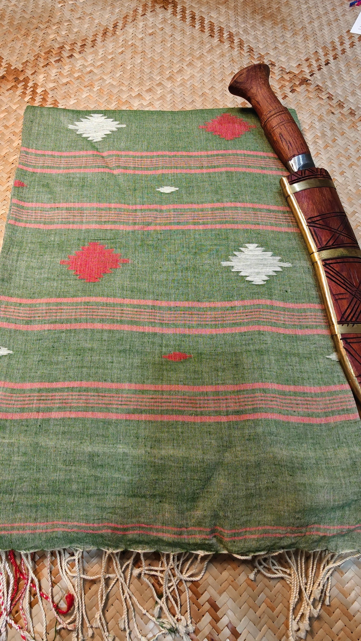 Aashna Handspun Handwoven Jamdani Aadya's Fashion Blings