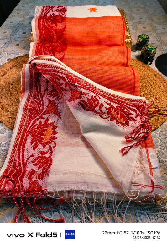 Best Sarees for Durga Puja & Navratri 2025 – A Guide to Festive Elegance Aadya's Fashion Blings