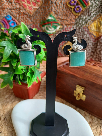 Maya Mint Studds Aadya's Fashion Blings