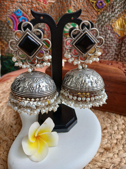 Opulent Allure Jhumki Aadya's Fashion Blings