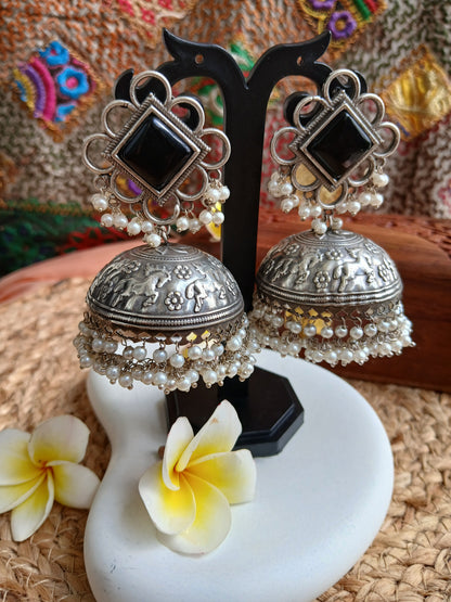 Opulent Allure Jhumki Aadya's Fashion Blings