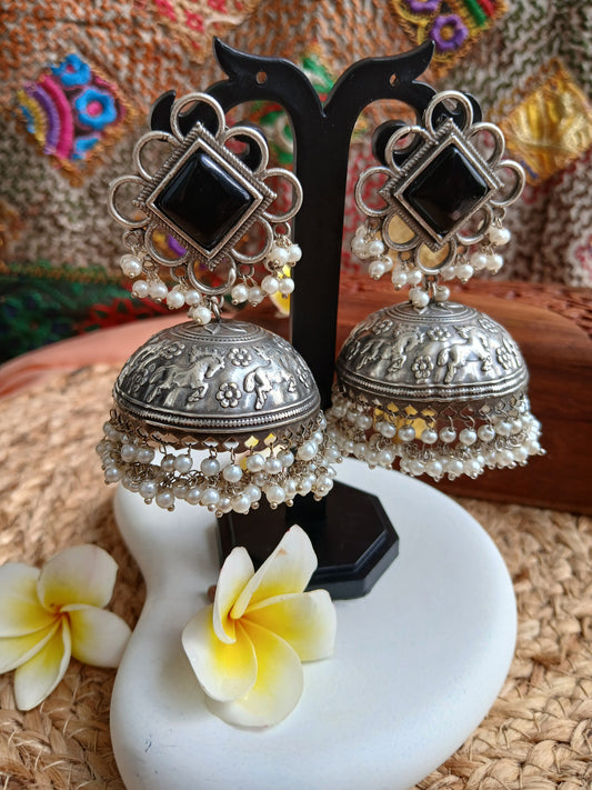 Opulent Allure Jhumki Aadya's Fashion Blings