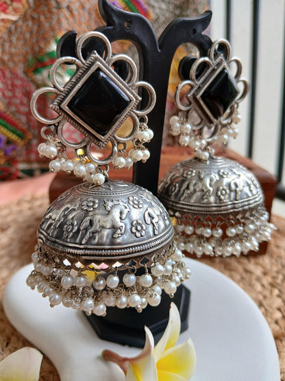 Opulent Allure Jhumki Aadya's Fashion Blings