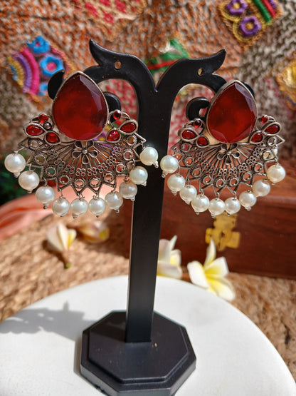 Nisha Maroon Radiance Aadya's Fashion Blings