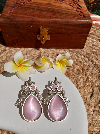 Pooja Pink Studds Aadya's Fashion Blings