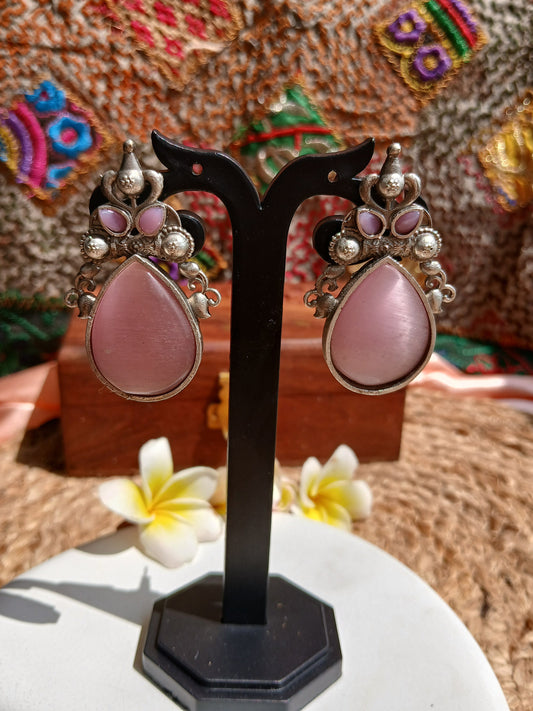 Pooja Pink Studds Aadya's Fashion Blings