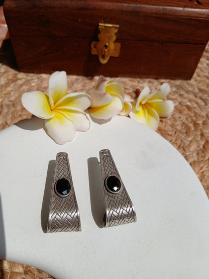 Shimer Black Studds Aadya's Fashion Blings