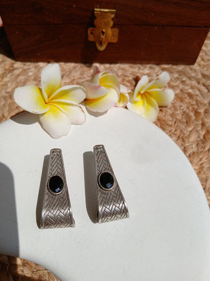 Shimer Black Studds Aadya's Fashion Blings