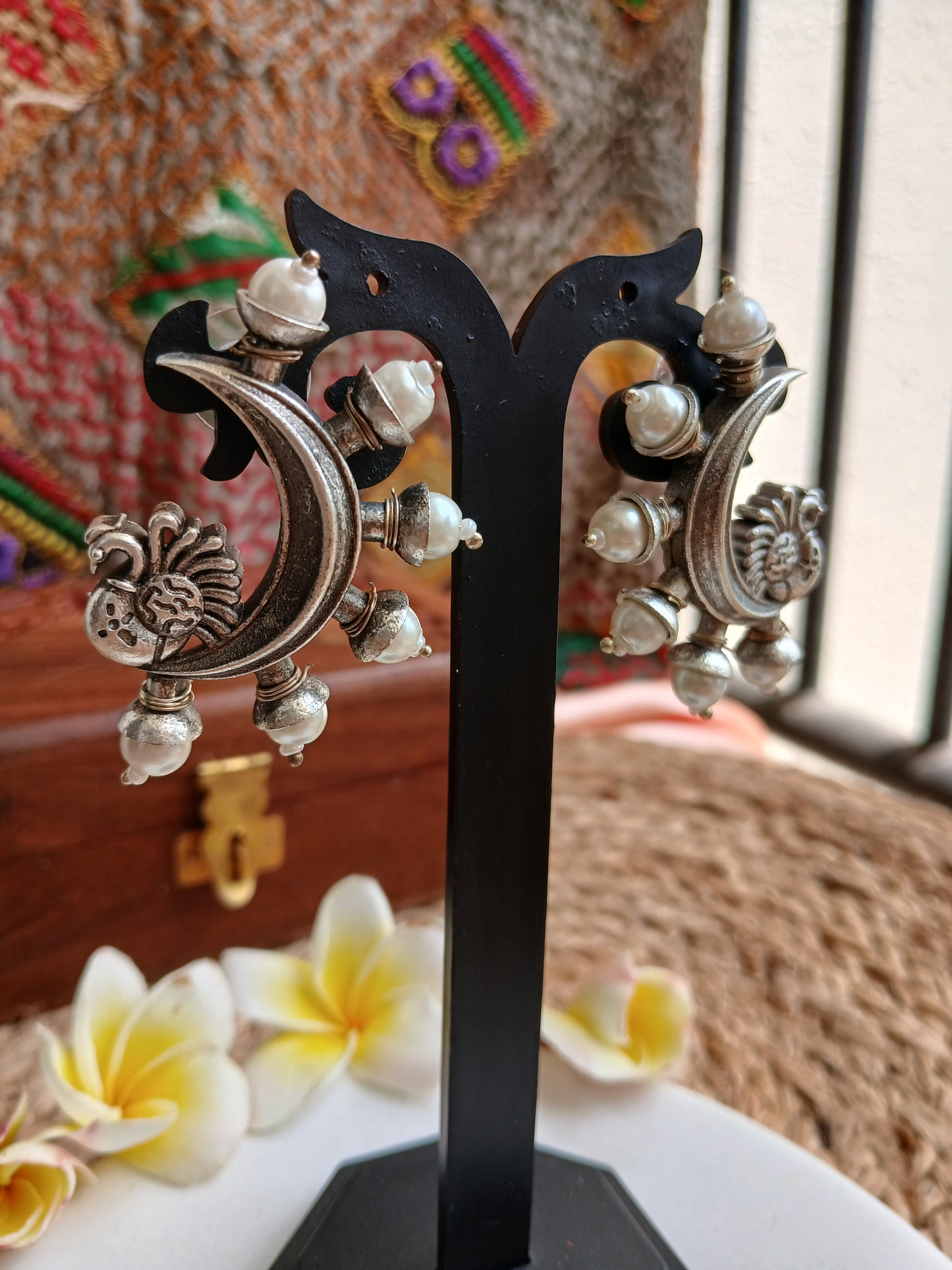 Chandrika Silver Studds