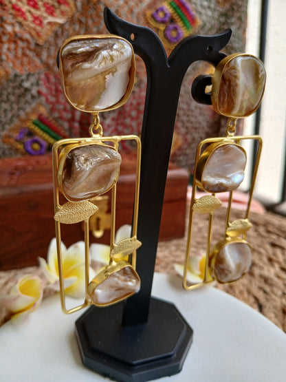 Reha Topaz Gold Aadya's Fashion Blings