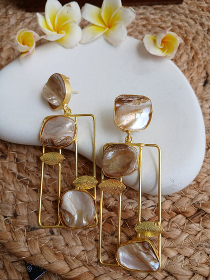 Reha Topaz Gold Aadya's Fashion Blings