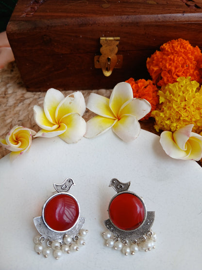 Kavya Maroon Studds Aadya's Fashion Blings