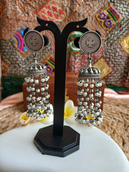 Jiya Silver Blossom Aadya's Fashion Blings