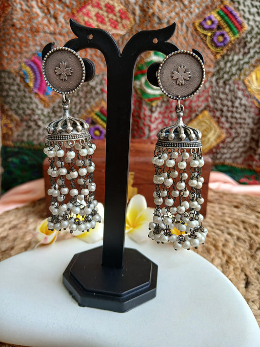 Jiya Silver Blossom Aadya's Fashion Blings