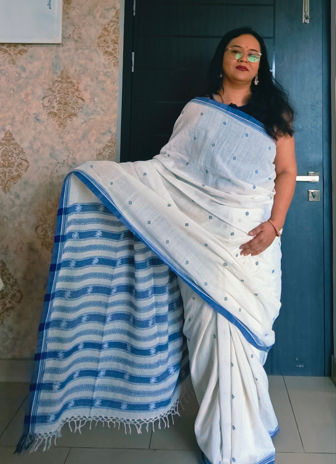 Prabhani Handloom Saree Aadya's Fashion Blings