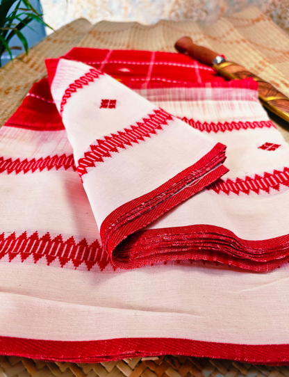 Raktimala Handloom Saree Aadya's Fashion Blings